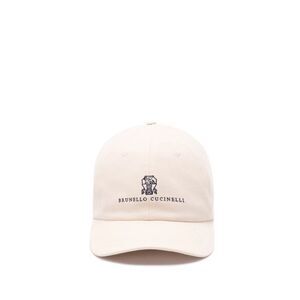 Brunello Cucinelli Men Baseball Cap With Embroidery